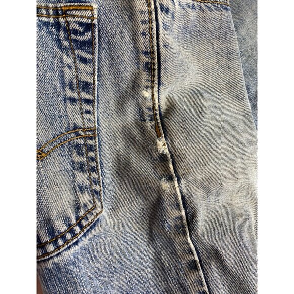 American Eagle Outfitters AEO Distressed Blue Denim Straight Jeans Men's size 29 - Picture 15 of 15